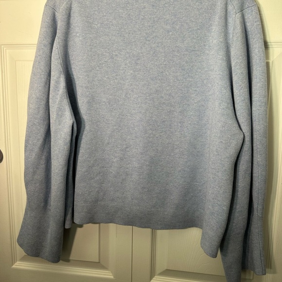 J.Crew 3x blue cardigan balloon sleeve - Picture 13 of 13